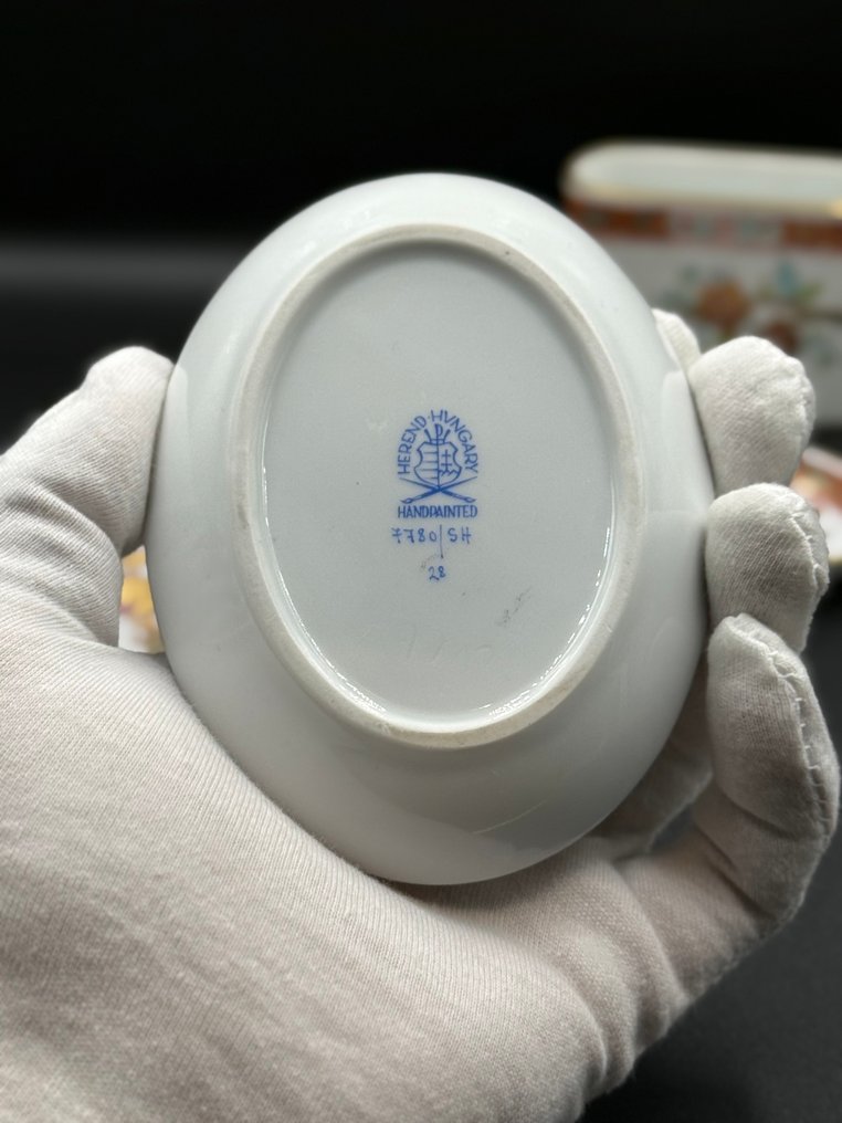 Herend - Rare Shanghai bonbon set - Σερβίτσιο τραπεζιού (4) - Πορσελάνη #4.3