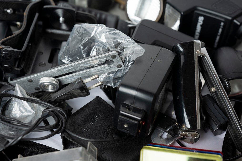 Flash accessories // cables-brackets-power-diffusor-colorgel-sockets Vaku #4.3