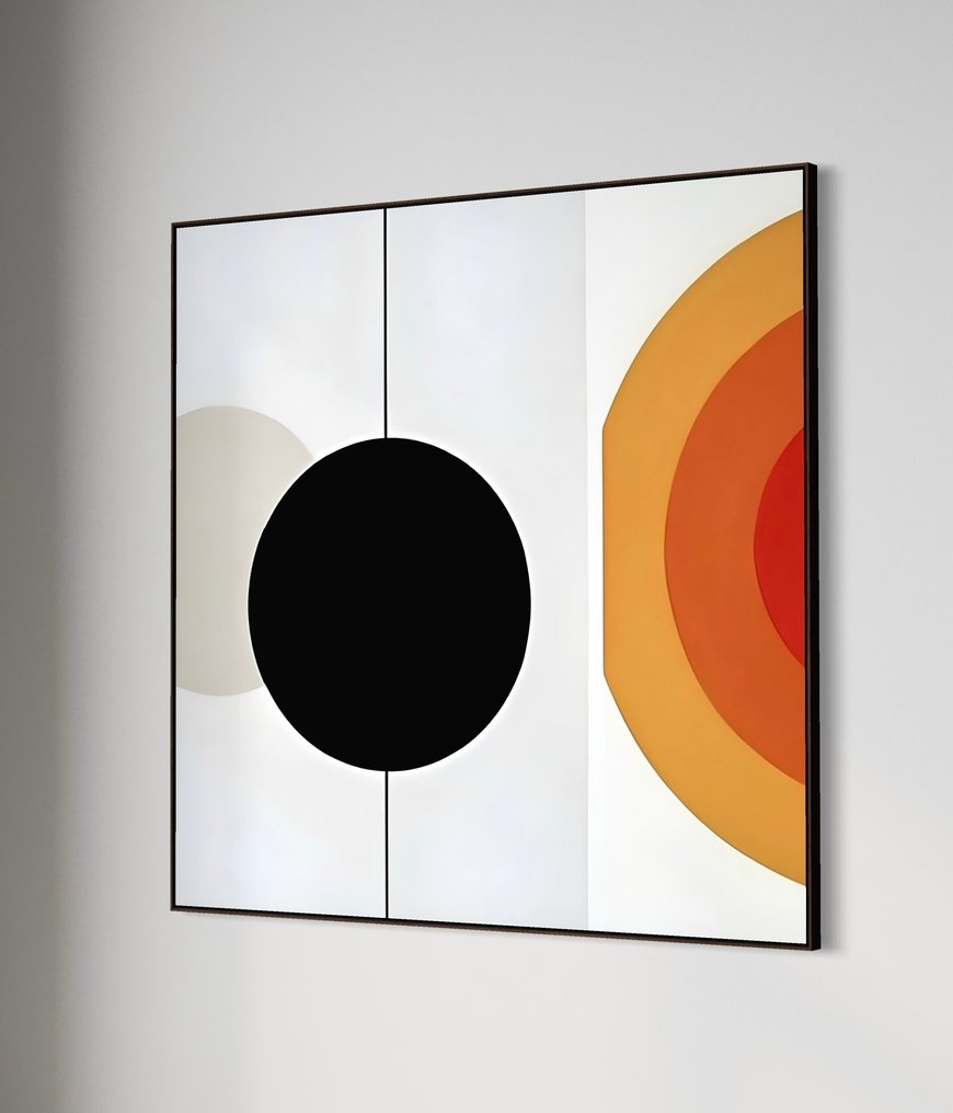 Jonathan Antony - Utopian # 1367.   XL Framed. 920 x 920 mm #3.2