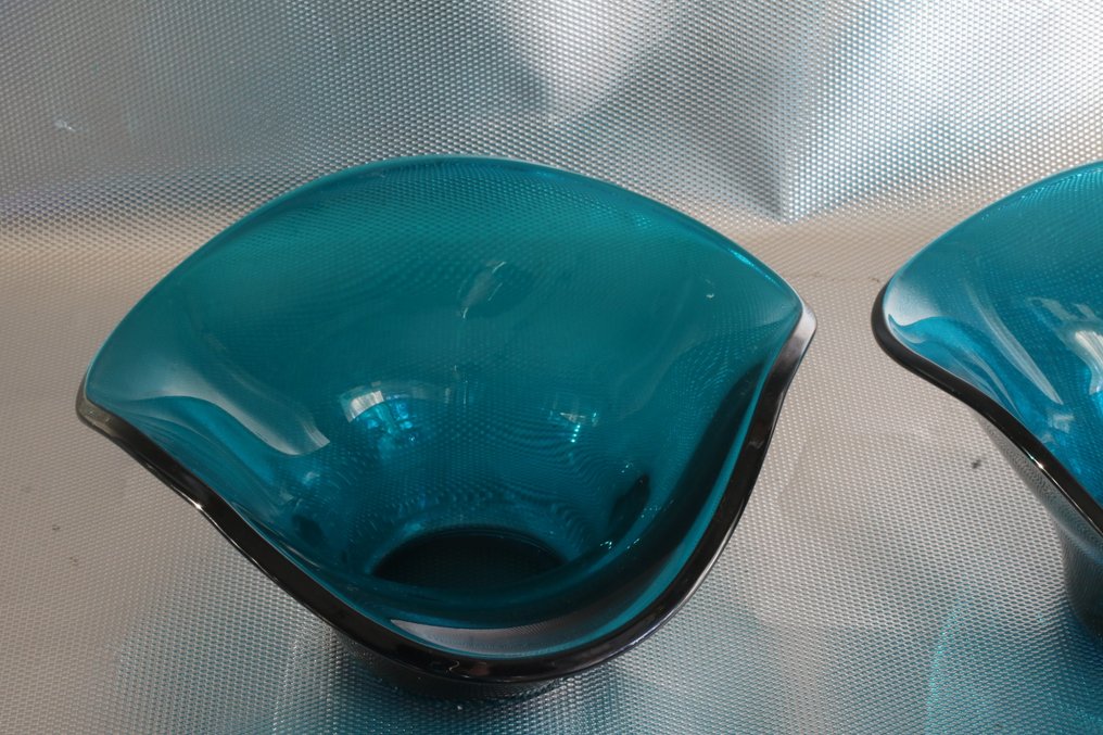 大淺盤 (5) - 玻璃 - 彩色玻璃碗 #4.3