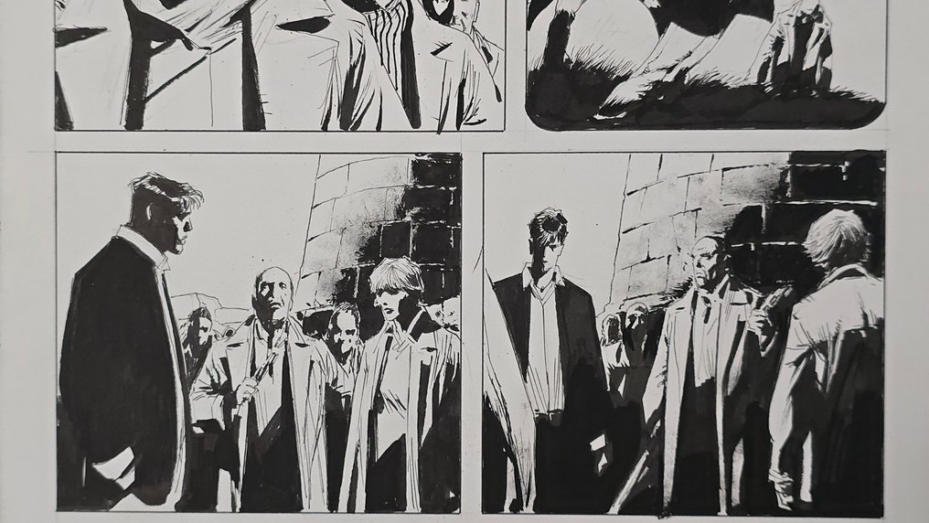 Roi, Corrado - 1 Original page - Dylan Dog n. 429 #2.1