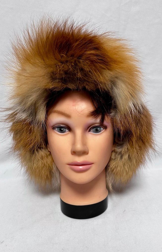 Artisan Furrier - Czapka zimowa (1) - Lis, Skóra #4.3