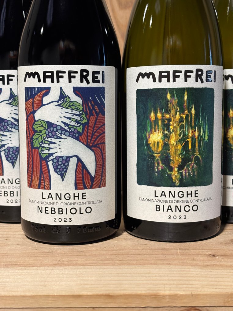2023 x3 Nebbiolo & 2023 x2 Bianco, Maffrei - Piemont - 5 Bottles (0.75L) #1.0