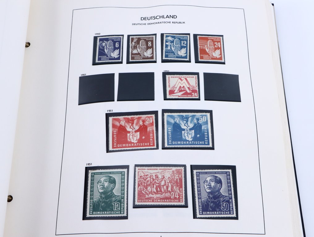 DDR 1949/1975 - Colecție în album Davo #2.1