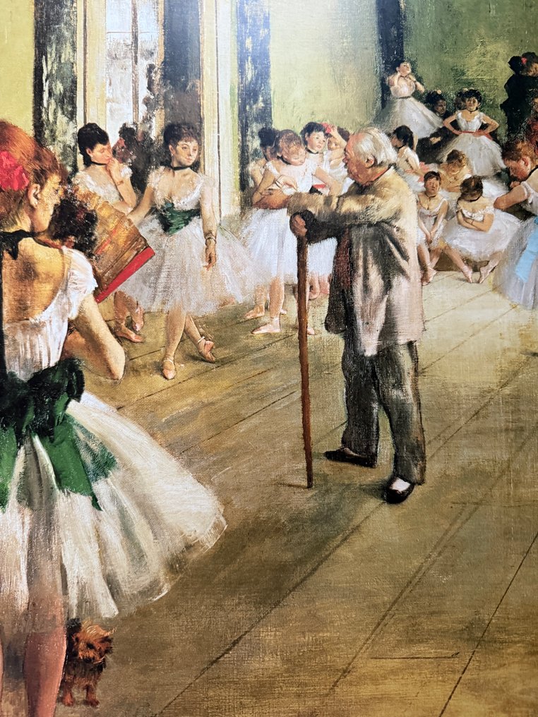 Edgar Degas (1834-1917) - Le cours de danse #2.1