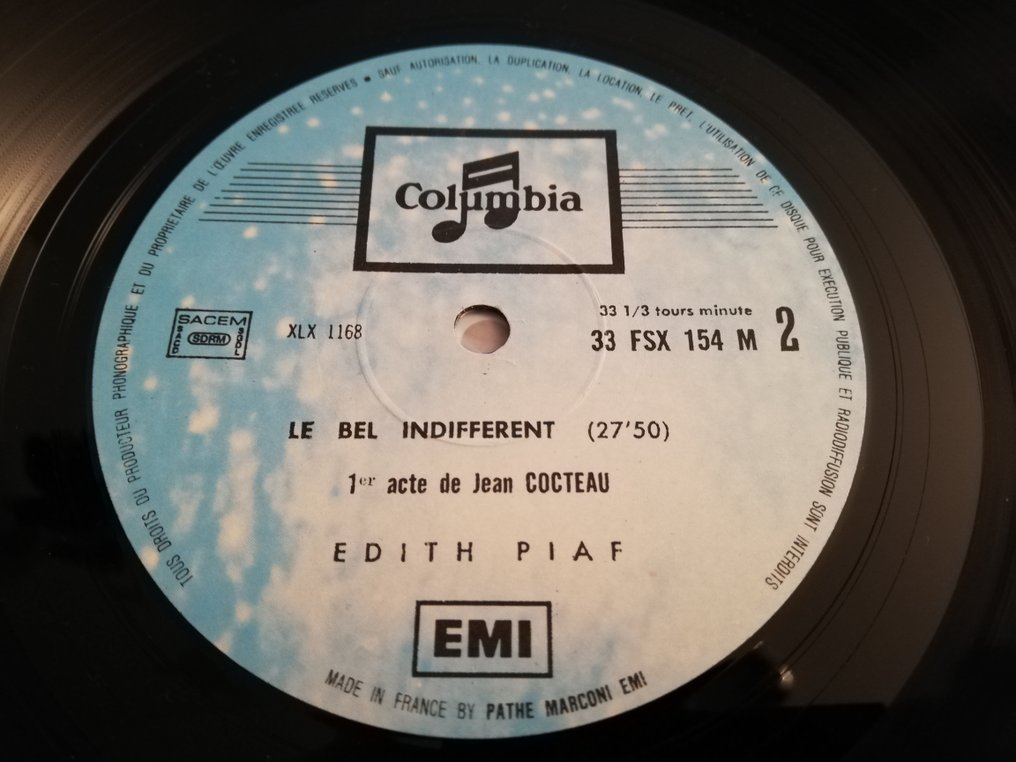 Edith Piaf - Edith Piaf: Parmi Nous (10xLP Box) - LP 盒套装 - 1964 #3.2