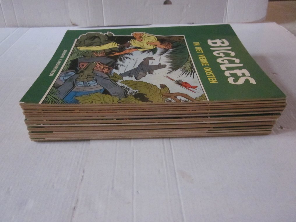 Biggles 1 t/m 20 - opeenvolgende reeks SC - 20 Album - First edition - 1965/1969 #3.2