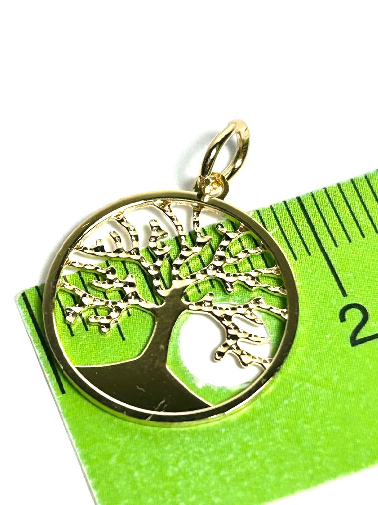 χωρίς τιμή ασφαλείας - Κρεμαστό κόσμημα - 18 καράτια Κίτρινο χρυσό #4.3