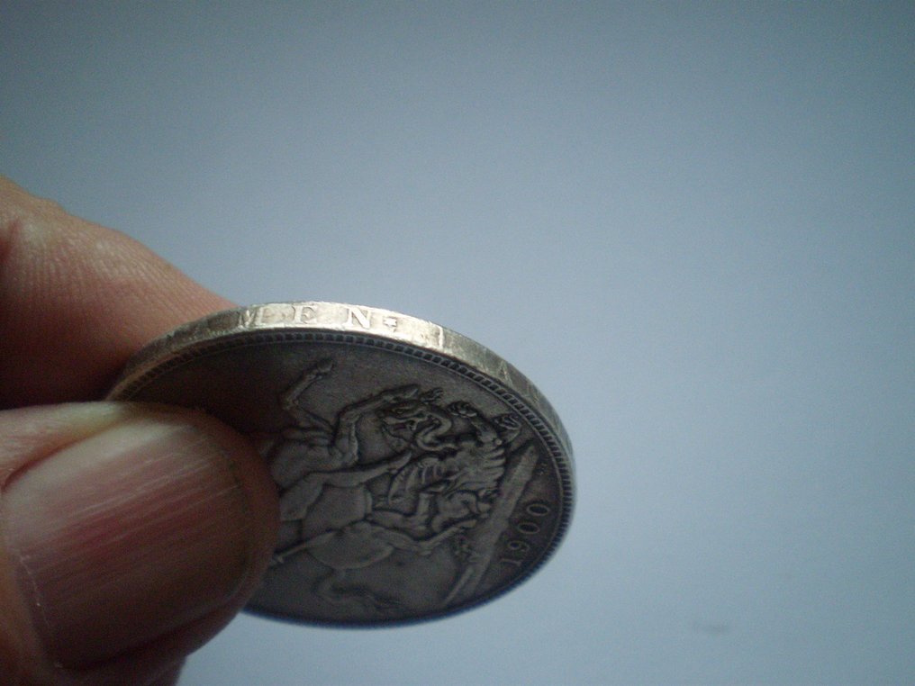 Royaume-Uni. Victoria. 1 Crown 1900 (Sans prix de réserve) #4.3