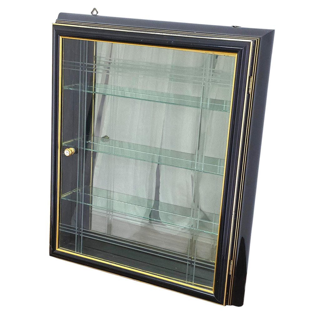 Display case - jewel knob - Wood, Glass - mirror, frosted glass #1.0