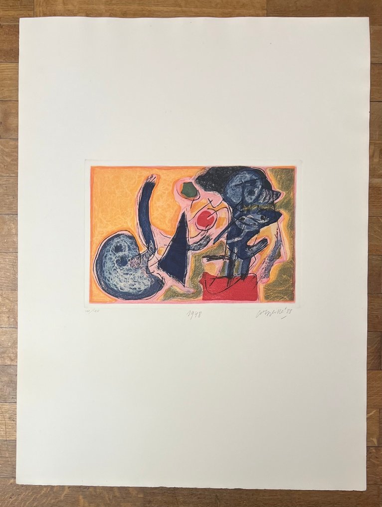 Corneille (1922-2010) - Aquatinte Cobra 1948- 1988 #3.2