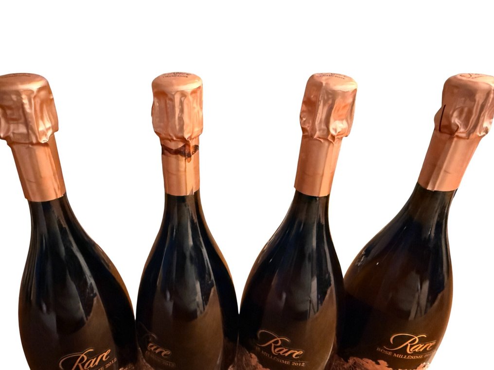 2012 Piper Heidsieck, Rare Ros�e Mill�esime - Champagne Brut - 4 Flasker  (0,75 l) #2.1