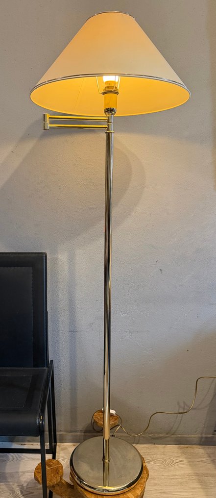 Steinhauer - Stehleuchte - Messing - Endhöhe 132 cm! #2.1