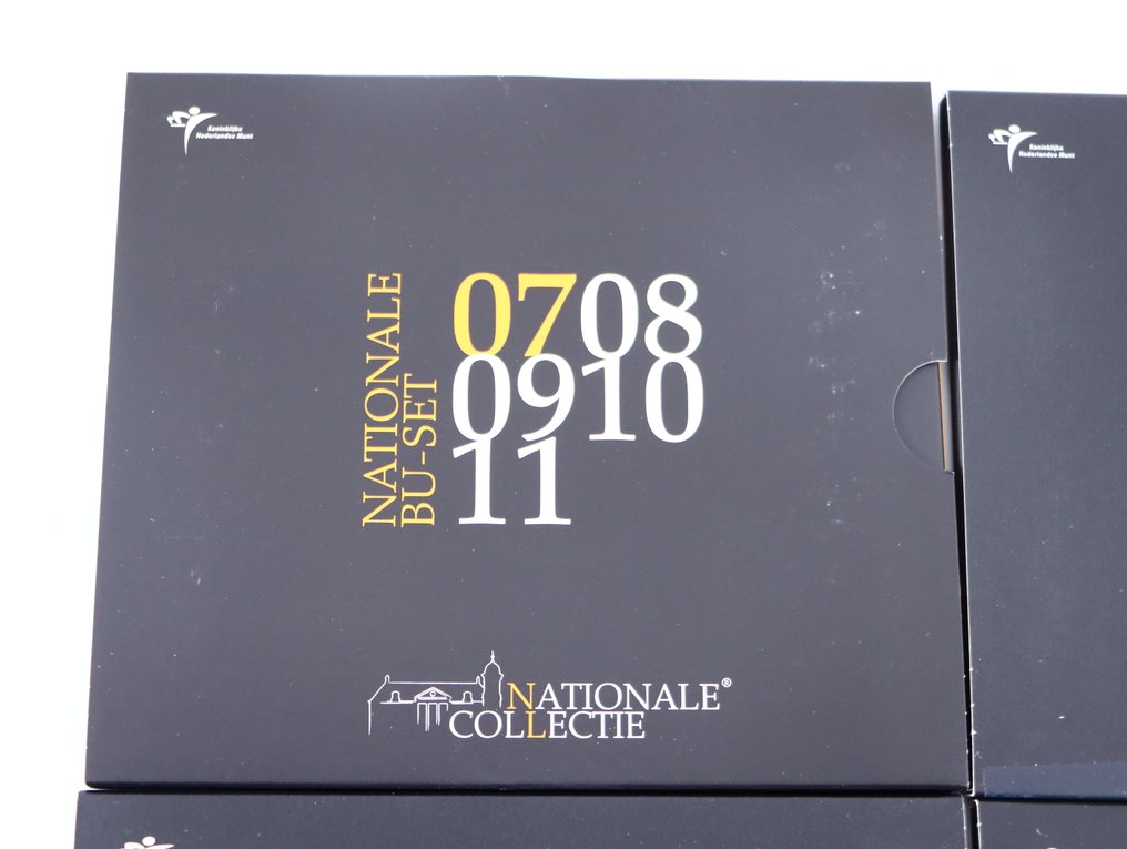 Netherlands. Year Set (BU) 2007/2011 (5 sets)  (No reserve price) #2.1