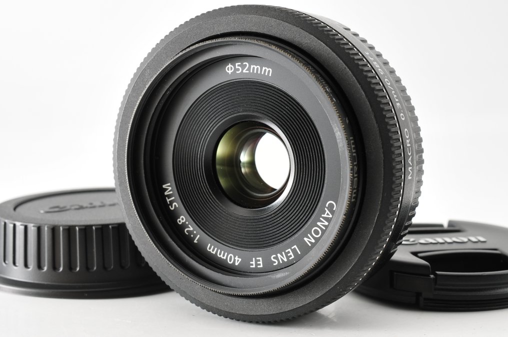 Canon EF 2.8/40mm STM Black [#1000] Lentile aparat foto #1.0