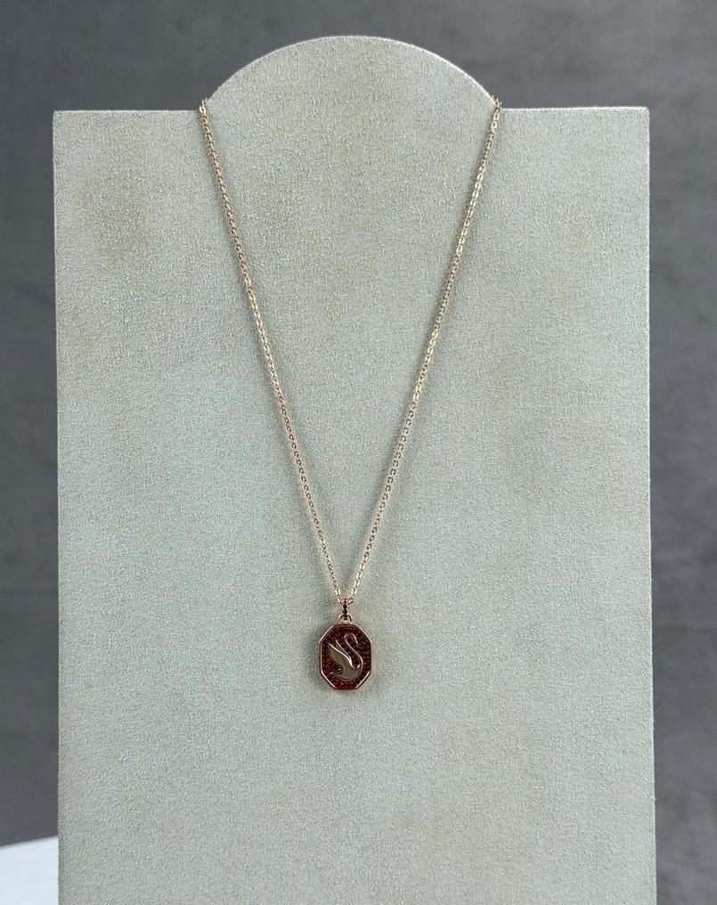 Swarovski - Figurita - Ketting Swan Red Crystal - Cristal #4.3