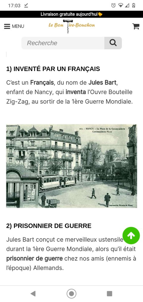 Jules Bart - Korkskruv - Zig Zag - Metall #4.3