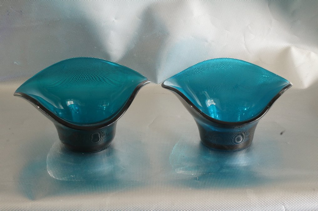 大淺盤 (5) - 玻璃 - 彩色玻璃碗 #3.2