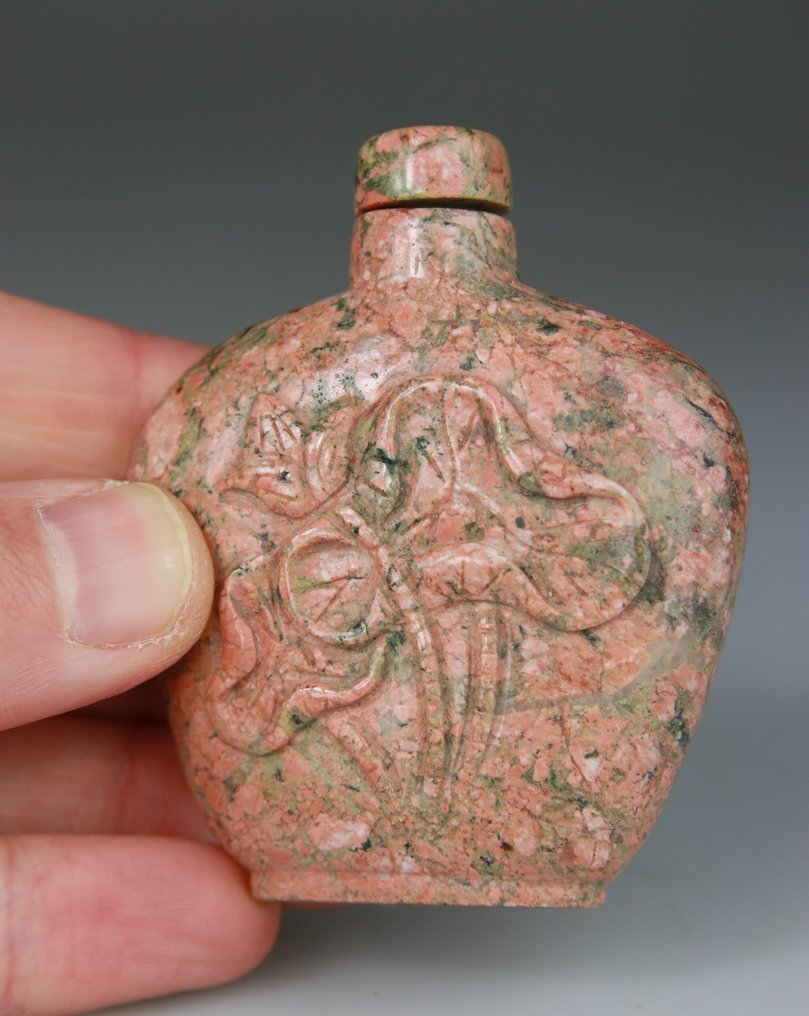 鼻烟壶雕塑 - 雕塑 - Jaspe - 中国 - 二十世纪中叶 #4.3
