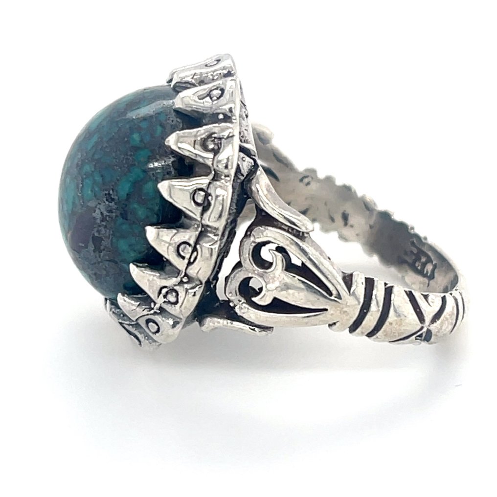 银 - 戒指 - 绿松石 #3.2
