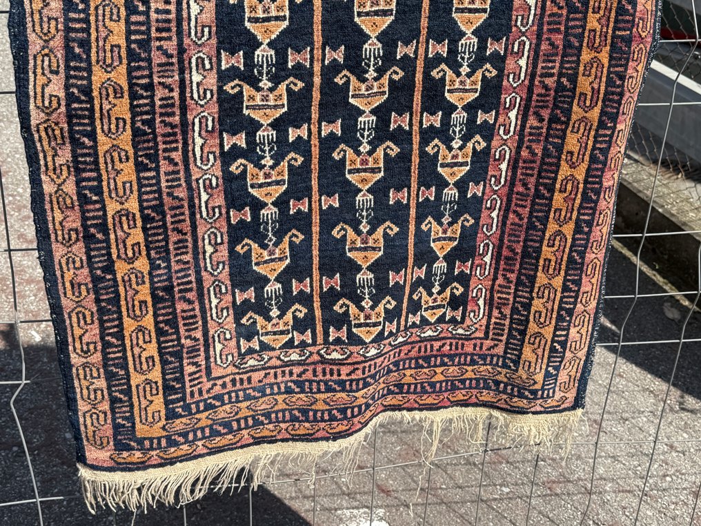 Afghansk Baluch - Tæppe - 126 cm - 82 cm #3.2