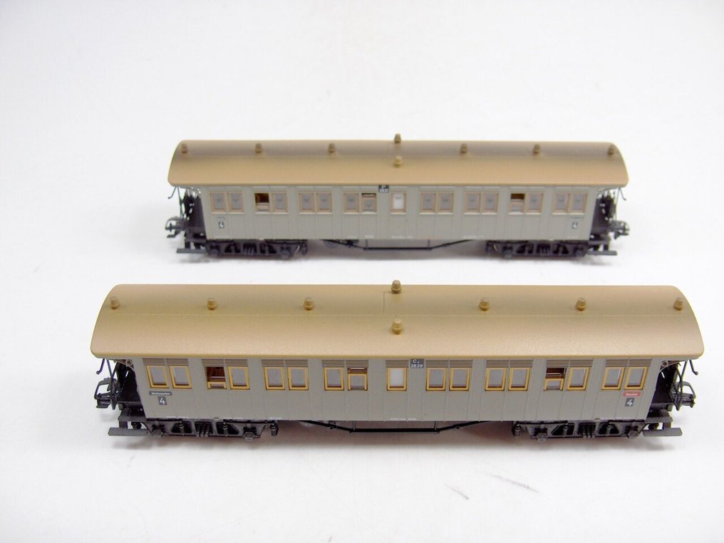 Märklin H0 - 4214 42144 - Set di carrozze passeggeri di modellini di treni (2) - CCI set di collezione inutilizzata. - K.Sächs.Sts.E.B. #2.1