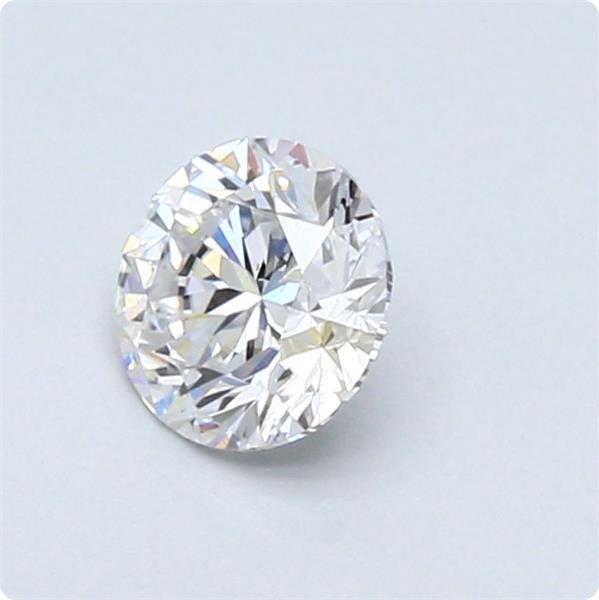 1 pcs 钻石 (天然) - 0.52 ct - 圆形 - D (无色) - VS2 轻微内含二级 - 美国宝石研究院(GIA) #4.3