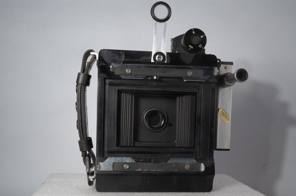 Graflex Century Graphic met Trioptar 4,5/103mm | Cameră analogică #4.3