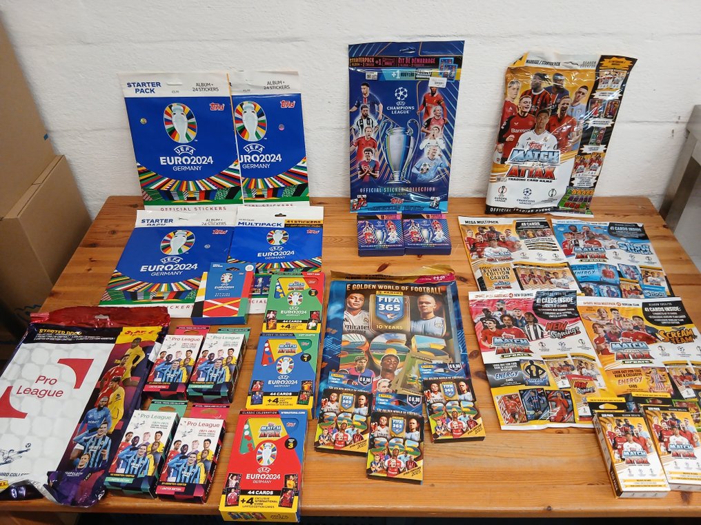 Panini voetballot van starterpaks en booster bundels 27 stuks - 27 泡殼包 - 全新 (M) #1.0