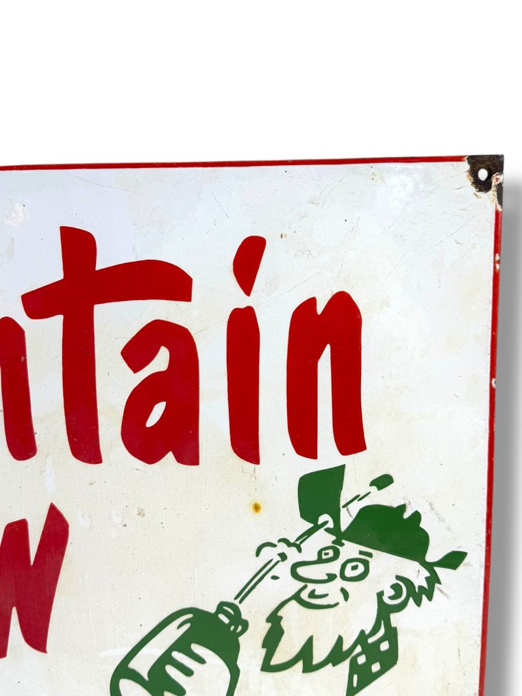 Mountain Dew - Piatto smaltato - Smalto #4.3