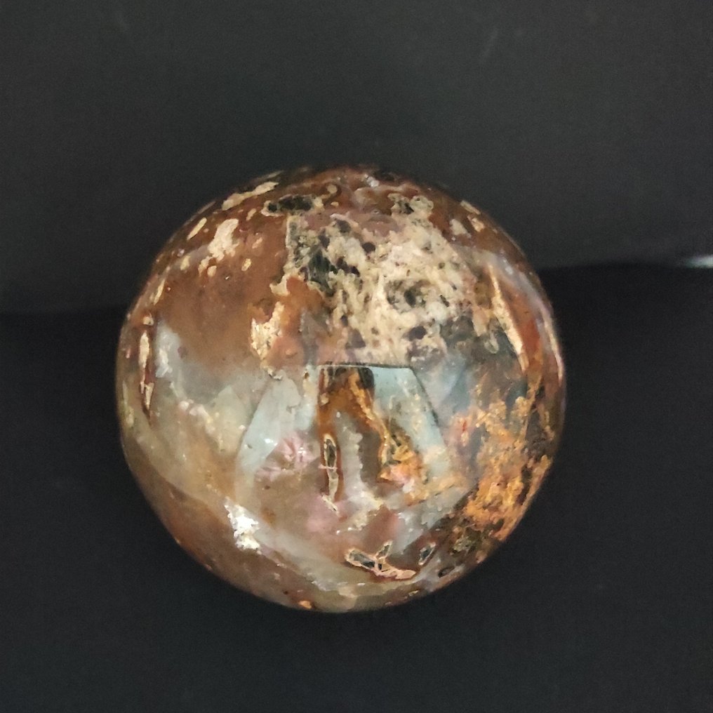 Achat Kugel - Höhe: 12.1 cm- 2080 g - (1) #1.0