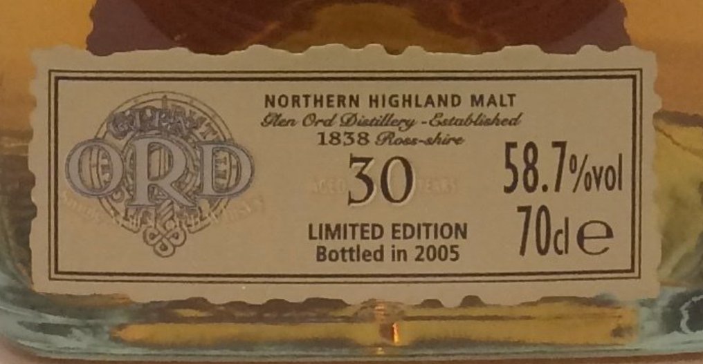 Glen Ord 30 years old Natural Cask Strength - b. 2005 - 70cl #2.1
