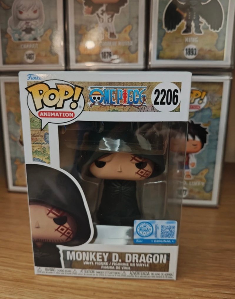 Funko  - Funko Pop Monkey D.Dragon #2206 One Piece #1.0
