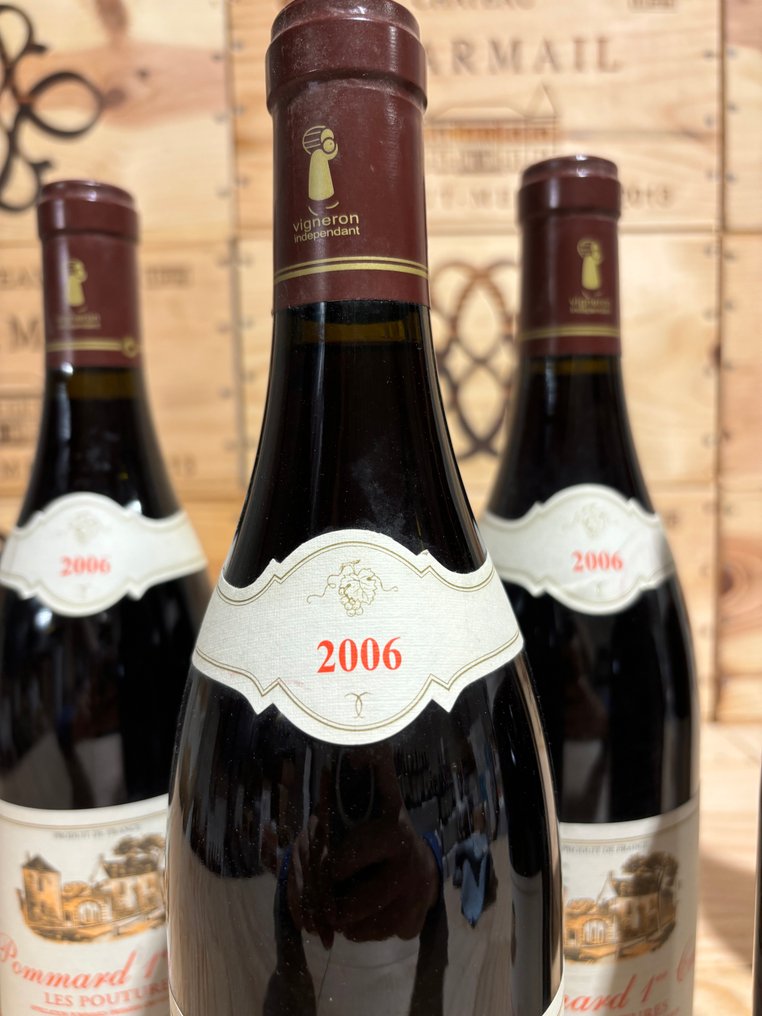 2006 Domaine Buffet  "Les Poutures" - Pommard 1er Cru - 5 Bottles (0.75L) #3.2