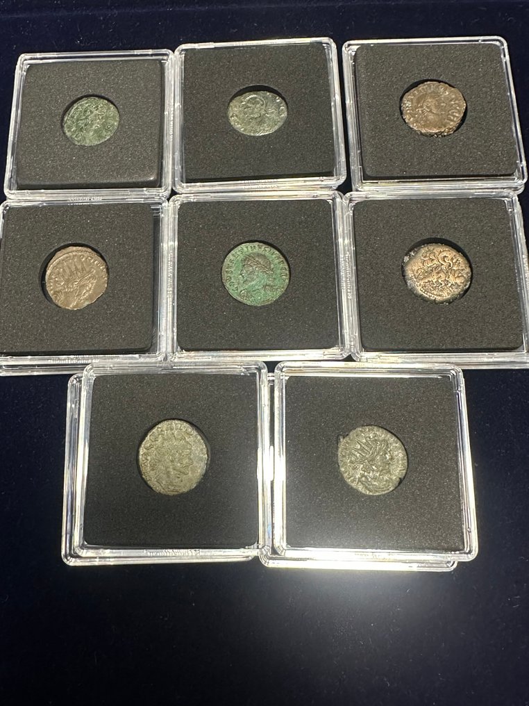 Ρωμαϊκή Αυτοκρατορία Lot of 8 Æ coins 3rd - 4th century AD  (χωρίς τιμή ασφαλείας) #1.0