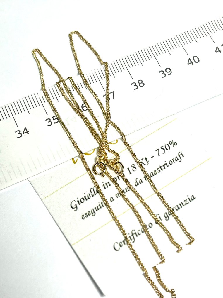 χωρίς τιμή ασφαλείας - Κολιέ - 18 καράτια Κίτρινο χρυσό #4.3