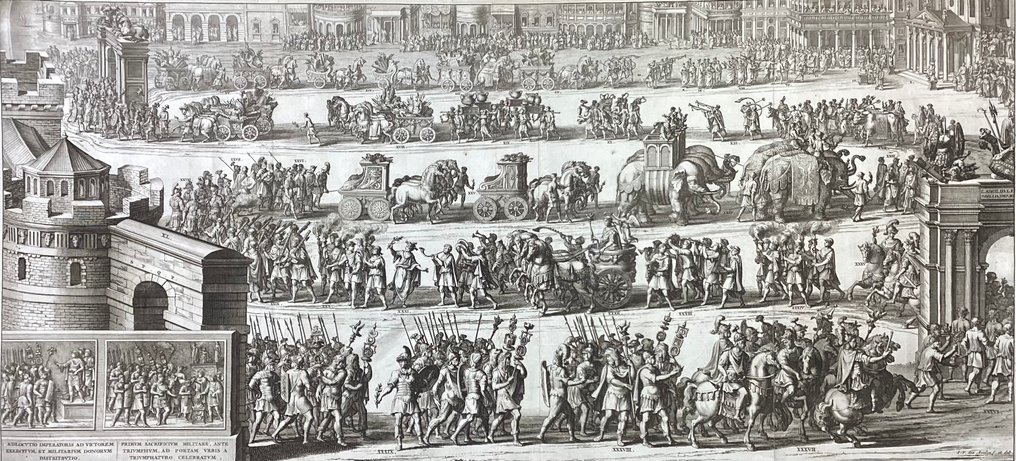 Jan Van den Avelen (1655-1727) - Trionfo dei Dodici Cesari #1.0
