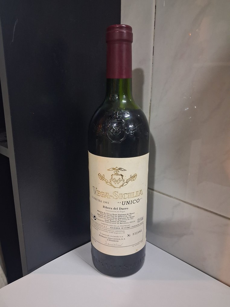 1981 Vega Sicilia Unico - 斗罗河岸 Gran Reserva - 1 Bottle (0.75L) #1.0