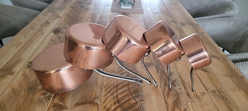 Grydesæt - Kobber, kilde - Kobbergryder #1.0