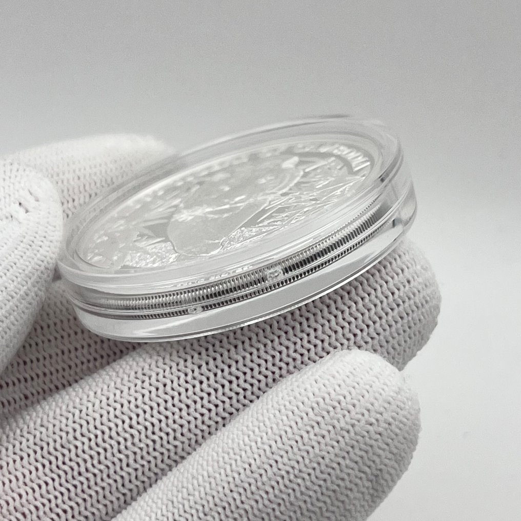 Camboja. 2026 – Lost Tigers of Cambodia – 1 oz Silver – .999 Fine – BU  (Sem preço de reserva) #4.3