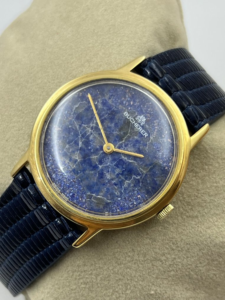 Bucherer - Lapis Lazuli Dial - No reserve price - Men - 1970-1979 #1.0