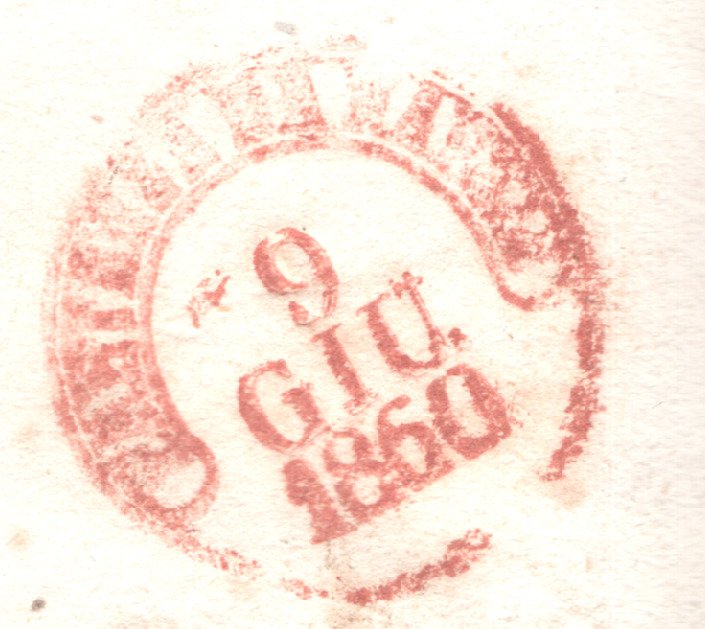 Αρχαία ιταλικά κράτη - Νάπολη 1858 - Sassone 2 σε ολόκληρη την εφημερίδα. #2.1