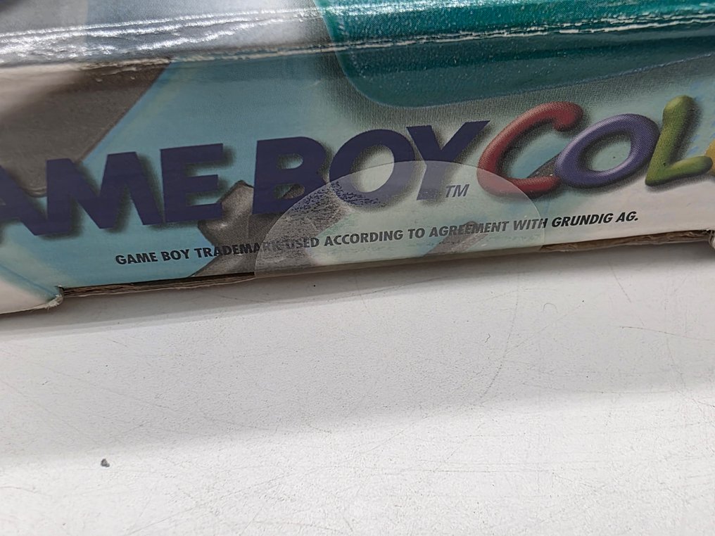 Nintendo - OLD STOCK Gameboy Color GBC Limited Edition TEAL TURQOUISE - Video game console - In original box #1.0
