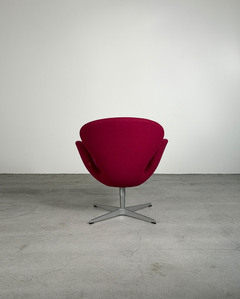 Fritz Hansen - Arne Jacobsen - Πολυθρόνα - Swan Chair - Βαμβάκι, Αλουμίνιο #4.3