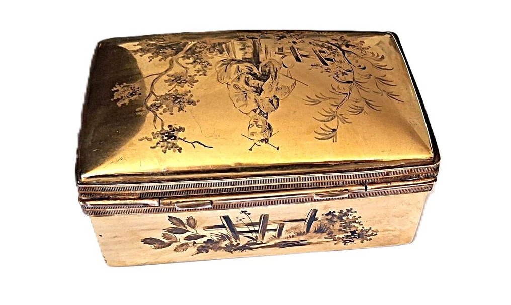 Limoges - Camille Tallec - Κουτί κοσμημάτων - Πορσελάνη - Εξαιρετικό σετ #1.0