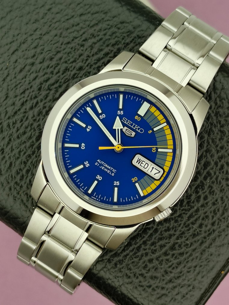 Seiko - Rally Blue Dial - No reserve price - SNKM97 - Men - 2020+ #2.1