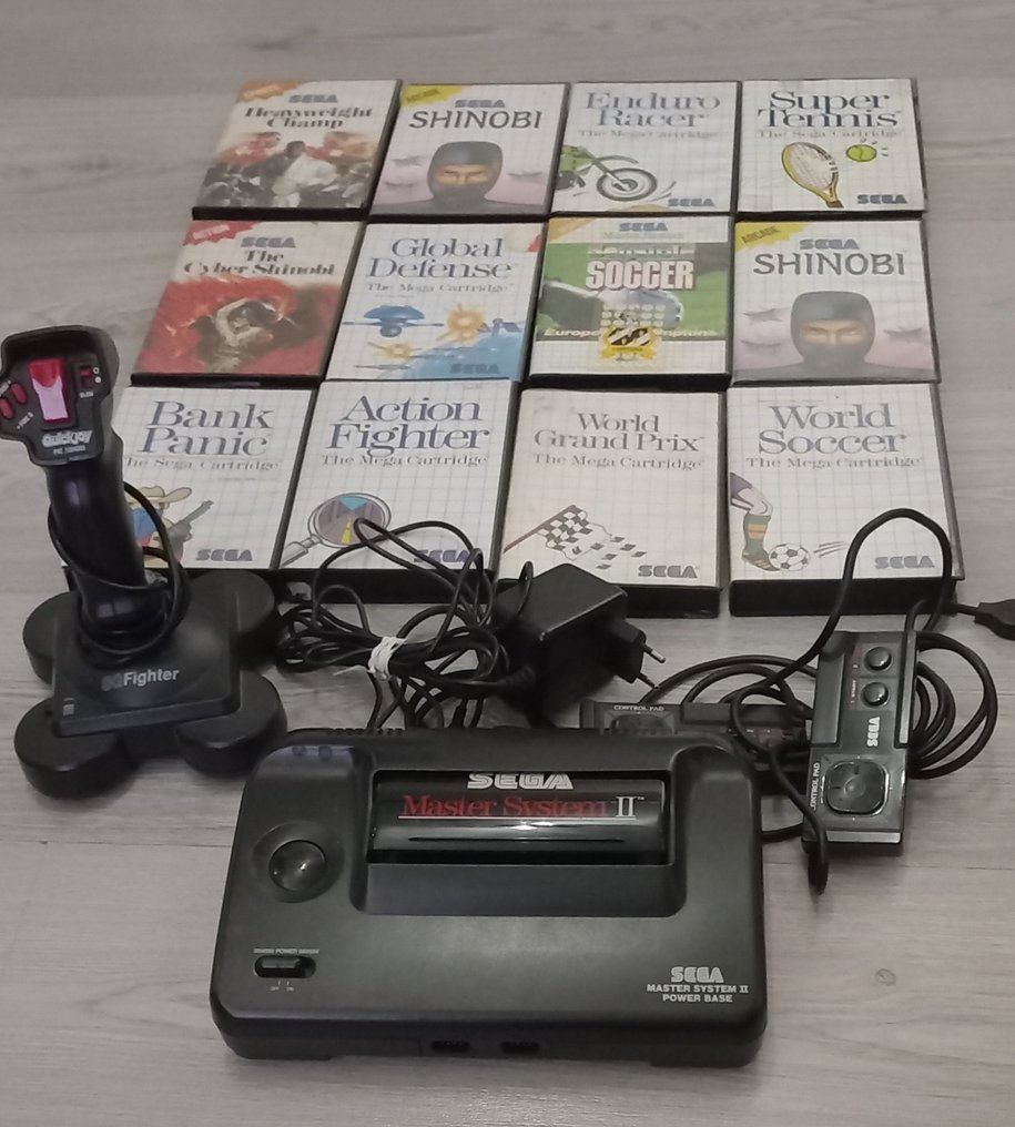 Sega - Master System II - Κονσόλα βιντεοπαιχνιδιών + παιχνίδια #1.0