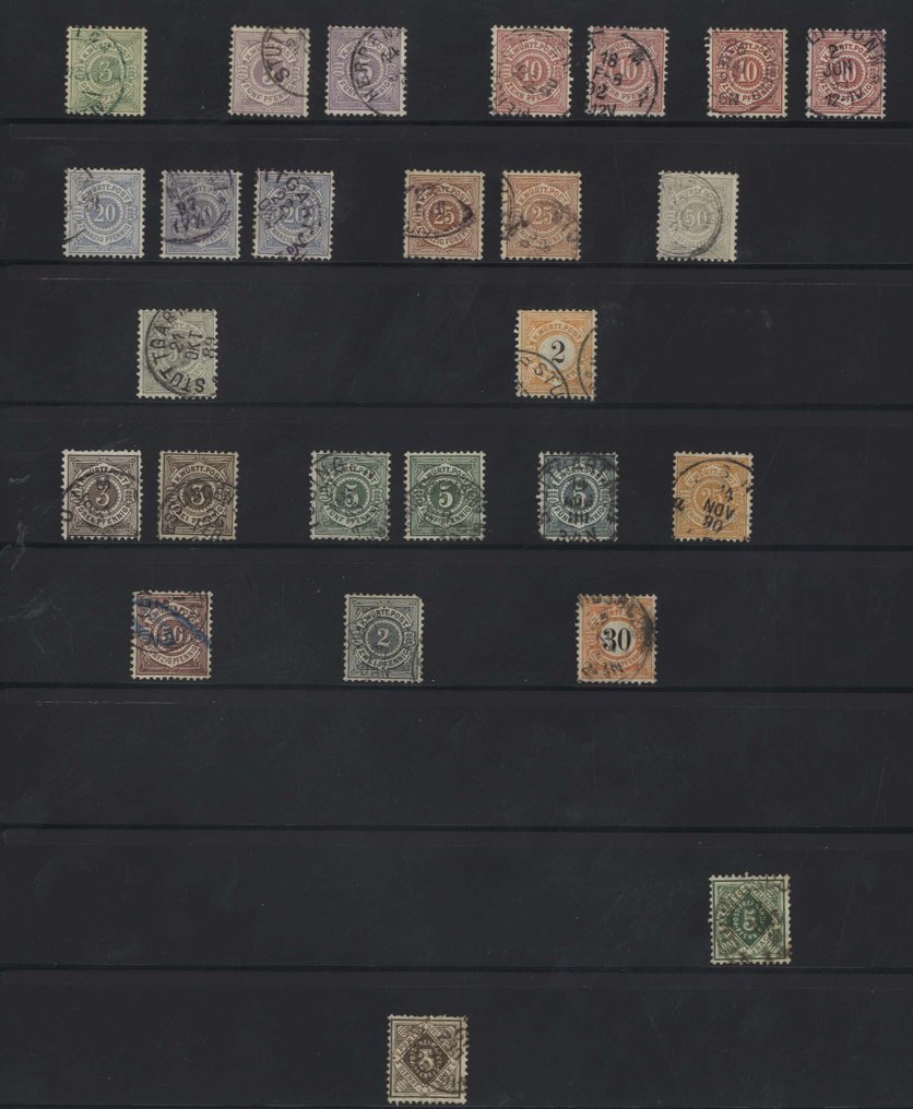 Württemberg - Württemberg has a very clean stock with many better values. #2.1