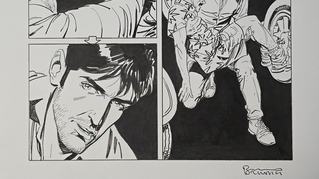 Brindisi, Bruno - 1 Original page - Dylan Dog #3.2