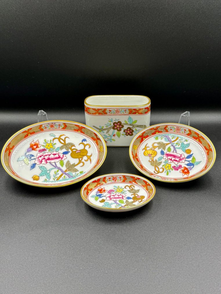 Herend - Rare Shanghai bonbon set - Σερβίτσιο τραπεζιού (4) - Πορσελάνη #1.0
